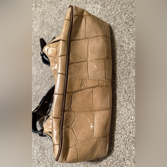 Dooney & Bourke Vintage Crocodile Effect Bag - Picture 4 of 7